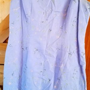 Sleeveless summer dress